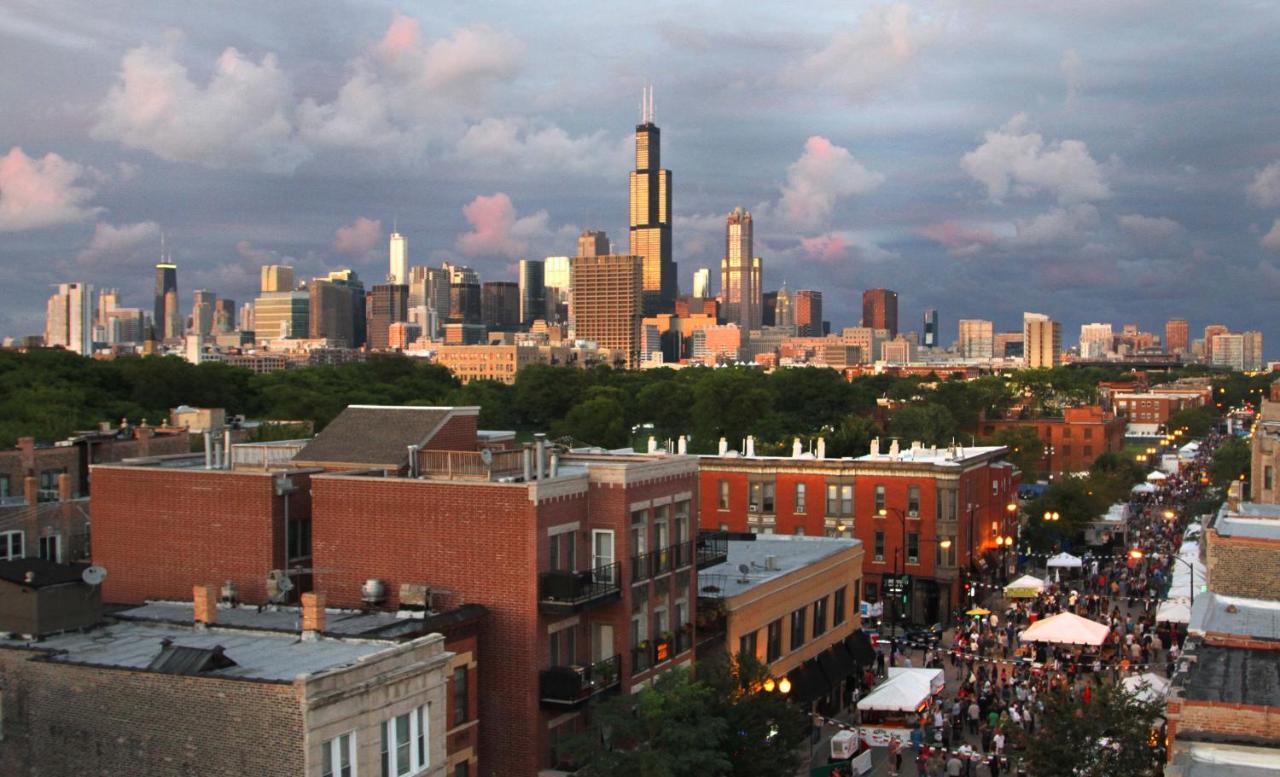 2F Chicago'S Little Italy Near West Loop & Downtown公寓 外观 照片